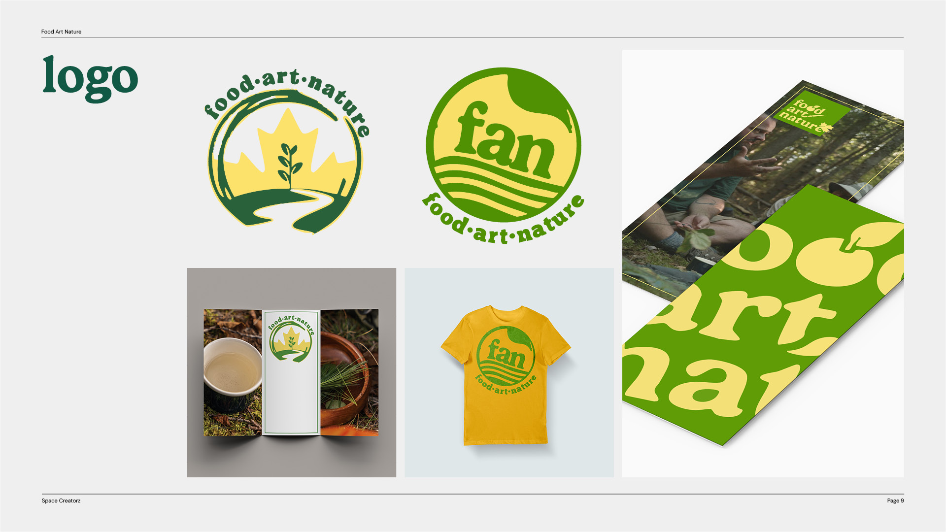 Foodartnature: Brand guidelines sheet 12