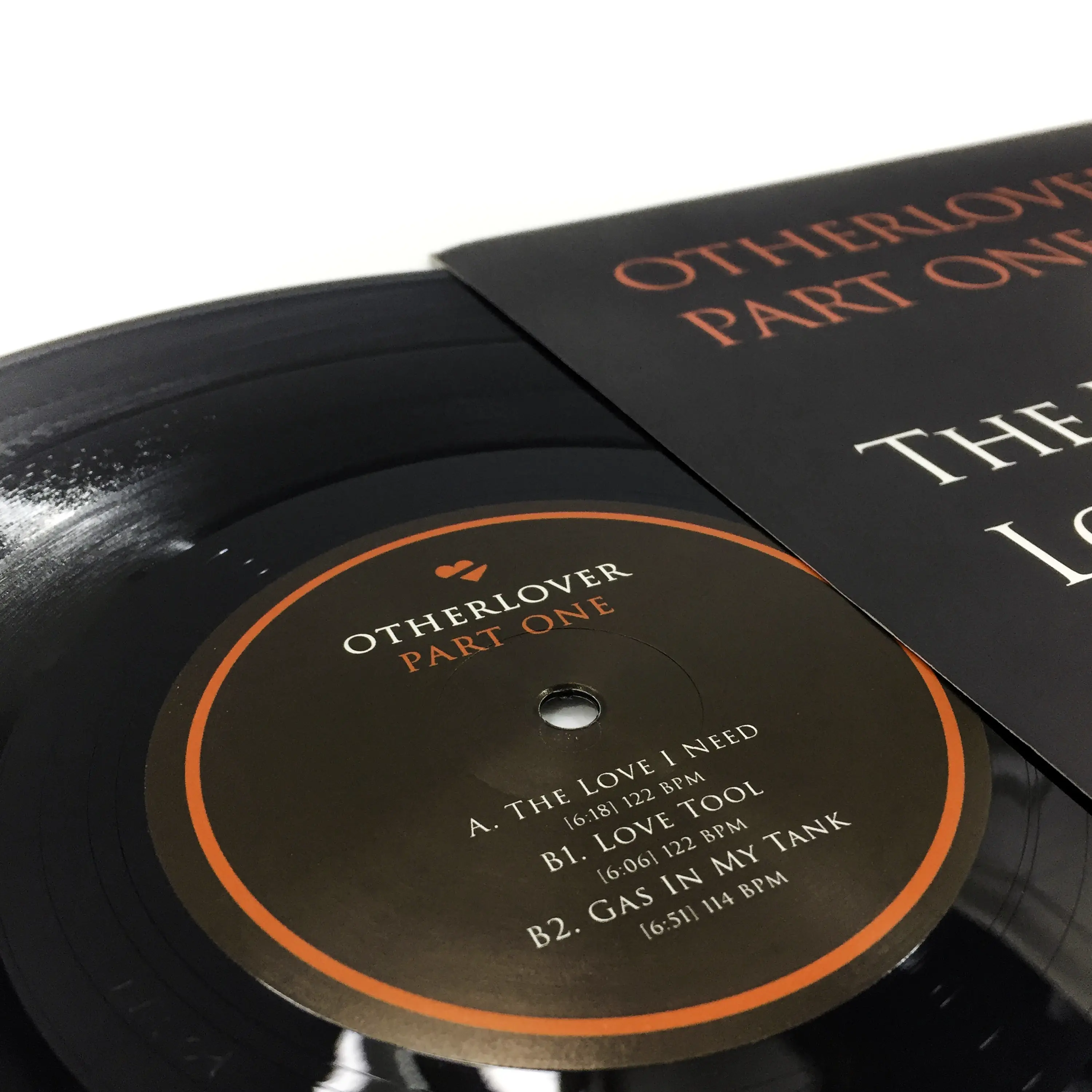 Roar Groove: Otherlover vinyl artwork close-up