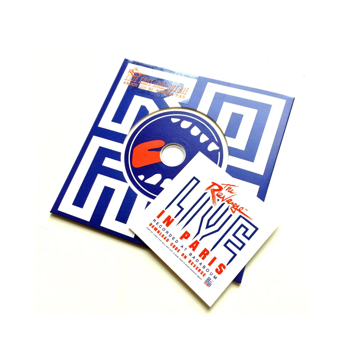 Roar Groove: The Revenge Live in Paris CD packaging