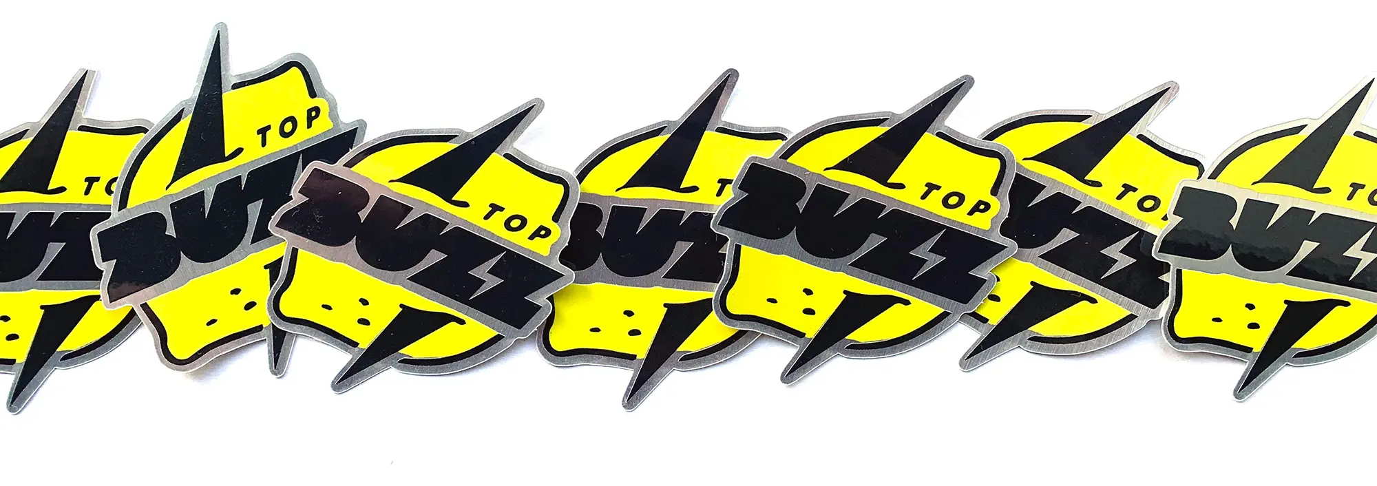 Top Buzz: White sticker designs